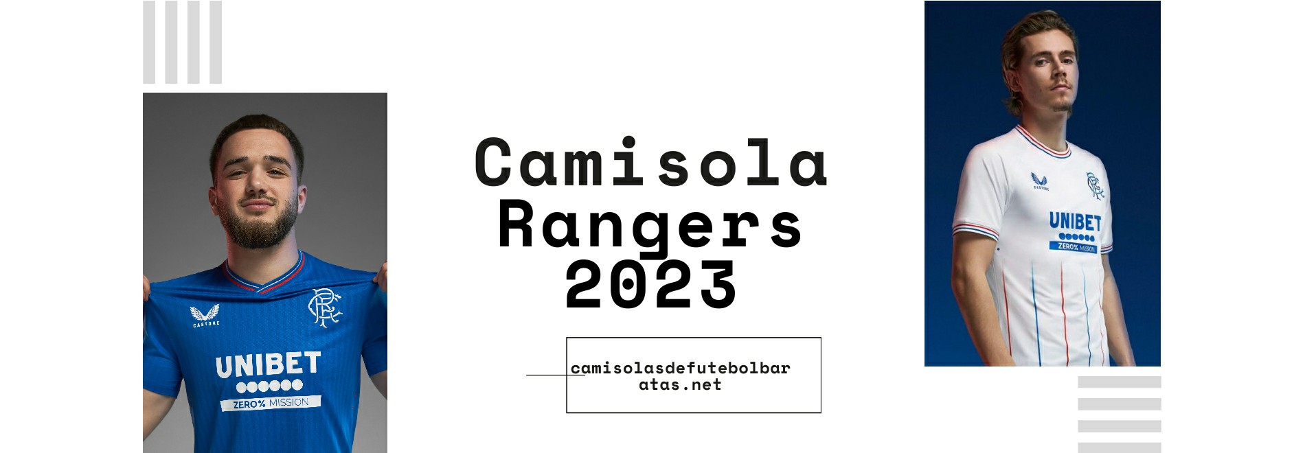 Camisola Rangers 2023-2024