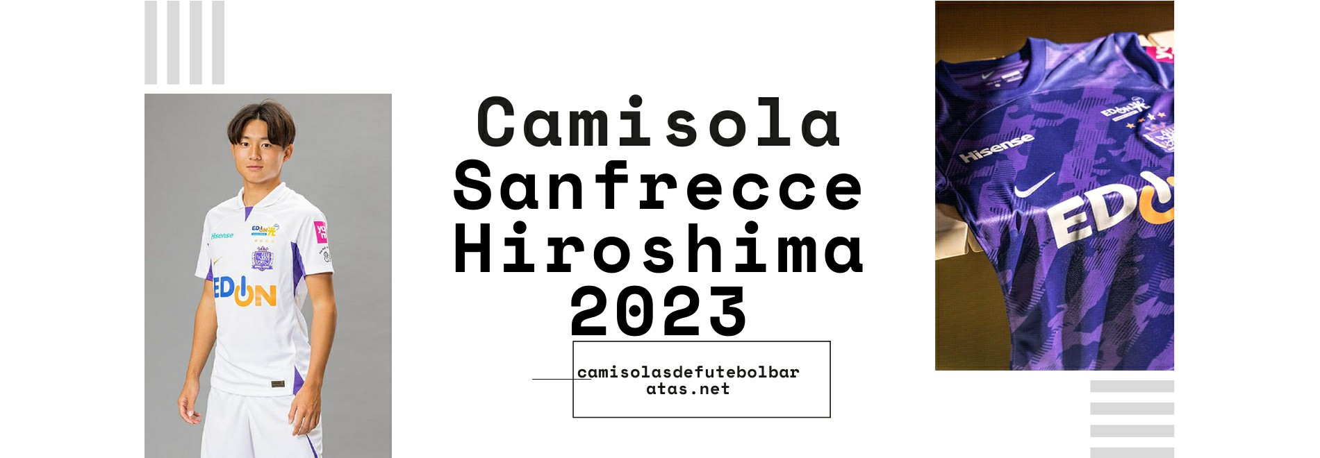 Camisola Sanfrecce Hiroshima 2023-2024