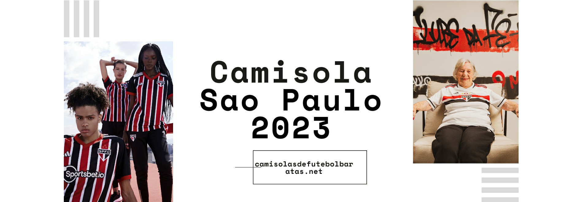 Camisola Sao Paulo 2023-2024