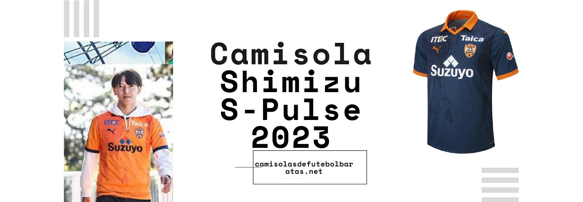 Camisola Shimizu S-Pulse 2023-2024