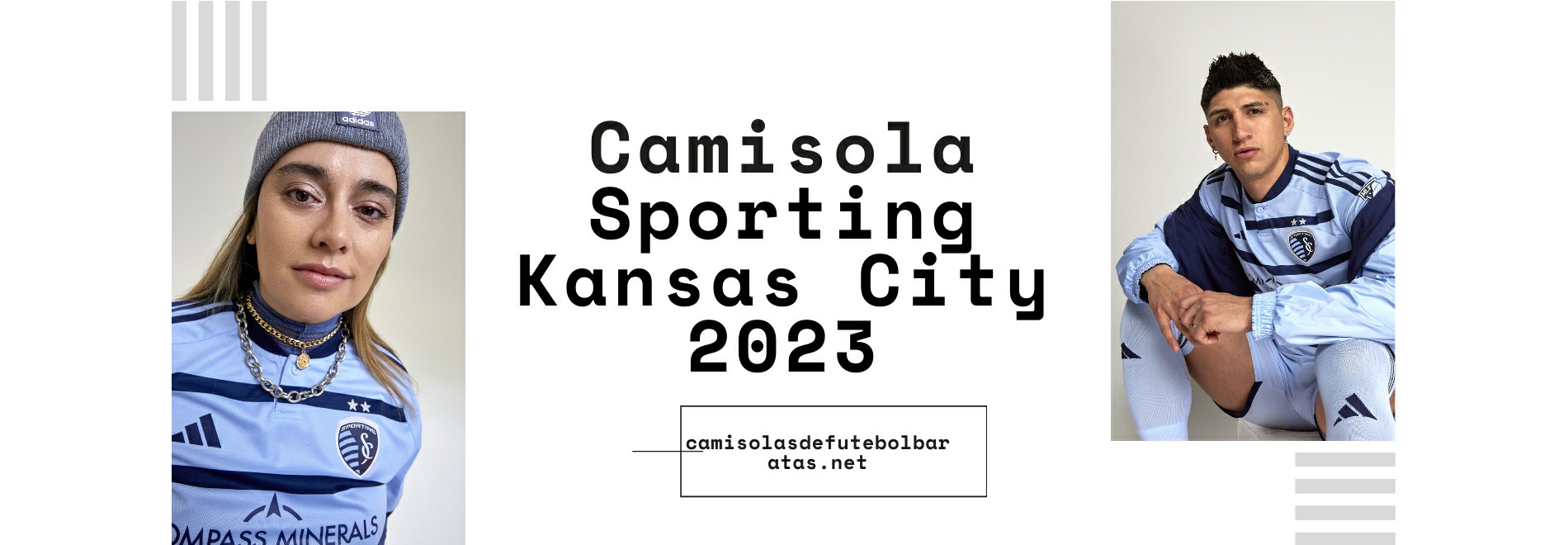 Camisola Sporting Kansas City 2023-2024