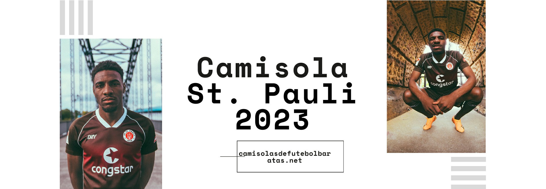 Camisola St. Pauli 2023-2024