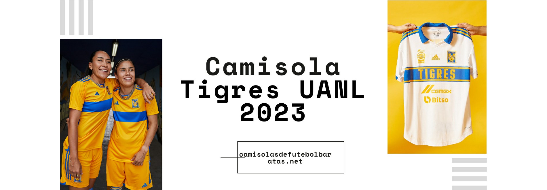 Camisola Tigres UANL 2023-2024