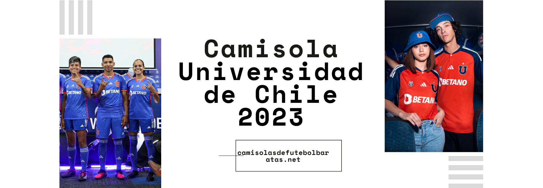 Camisola Universidad de Chile 2023-2024