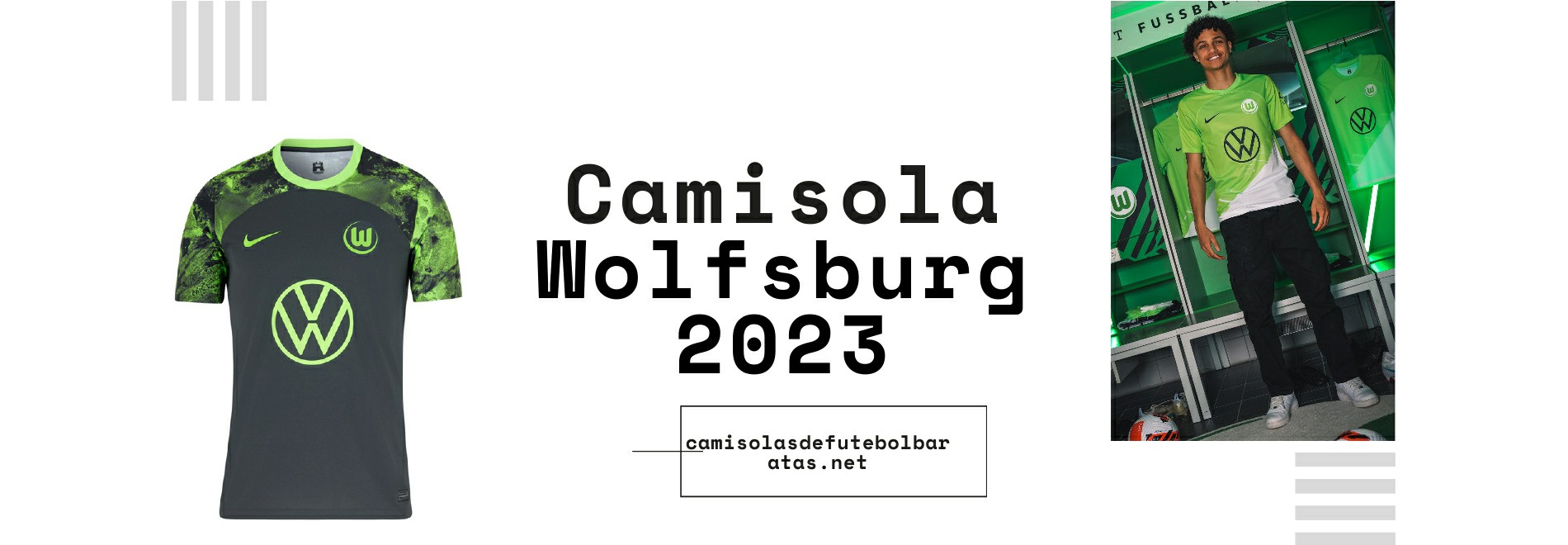 Camisola Wolfsburg 2023-2024