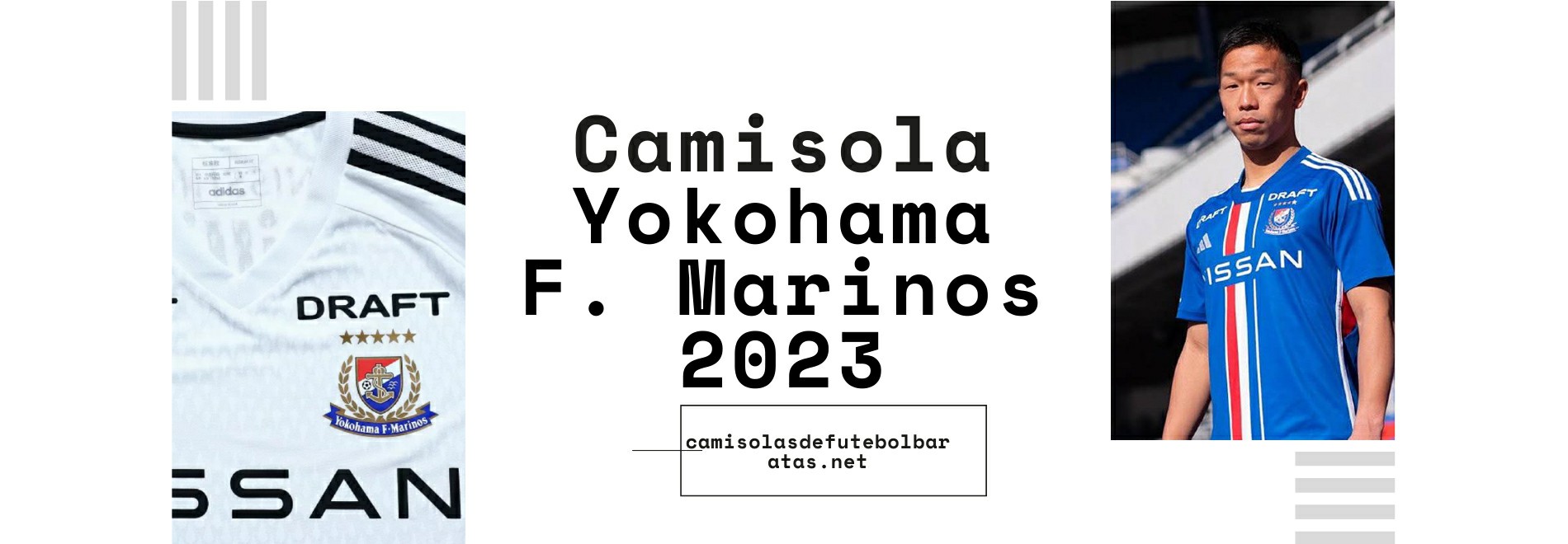 Camisola Yokohama F. Marinos 2023-2024